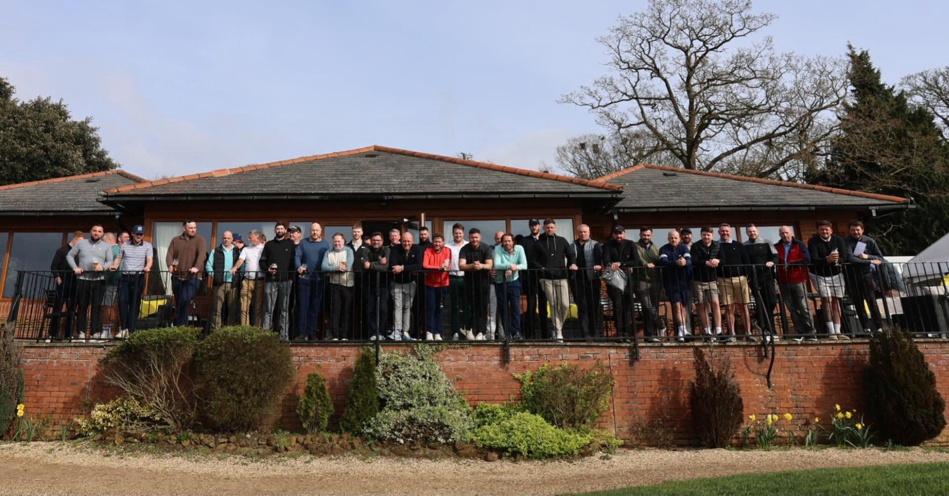 The SG Construction team and trade partners gathered at a company event in Norfolk